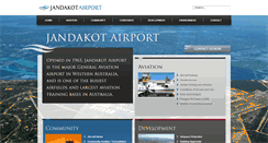 Desktop Screenshot of jandakotairport.com.au